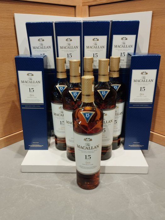 Macallan 15 years old - Double Cask - Original bottling  - 700 ml - 6 sticle
