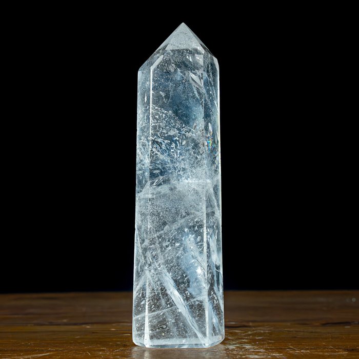 Førstekvalitets naturlig AAA++ kvarts Crystal, Brasil- 743.39 g