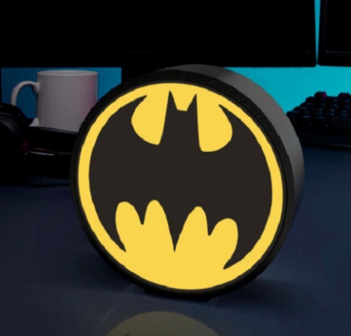 Box light DC comics batman. Lampada led logo  bat signal 16 cm gotam city - Enseigne lumineuse - Plastique