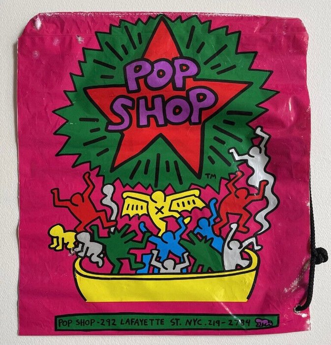 Keith Haring (1958-1990) - Pop Shop New York Circa 1985