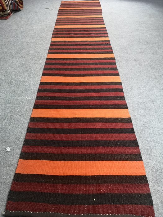 Canakkale - 凯利姆平织地毯 - 75 cm - 370 cm