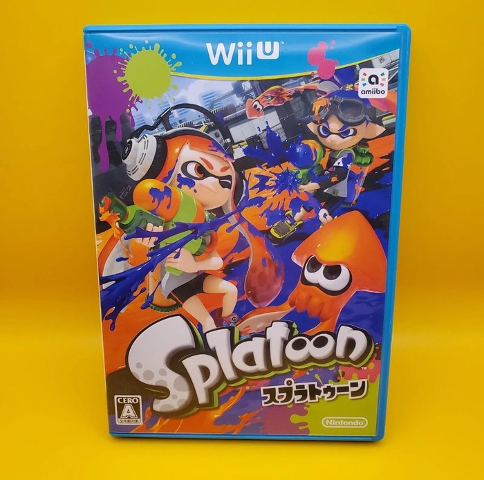 Nintendo - Wii U - Splatoon (Japanese Version) - 电子游戏 - 带原装盒
