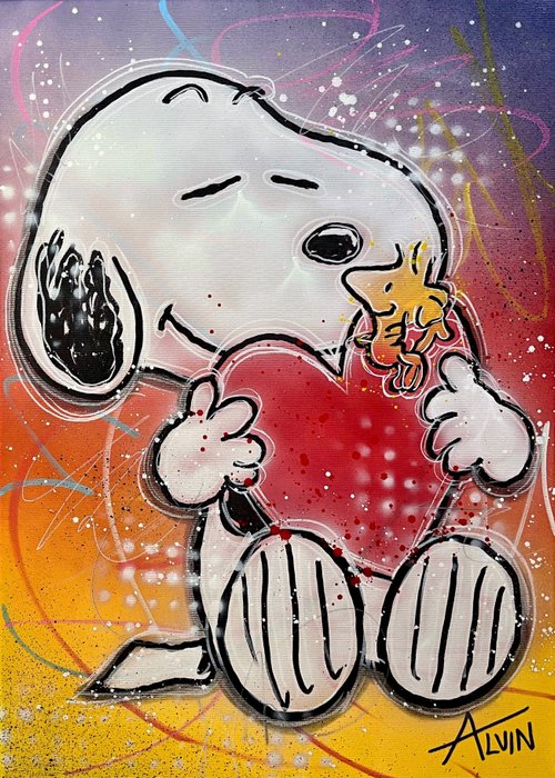 Alvin Silvrants (1979) - Snoopy LOVE