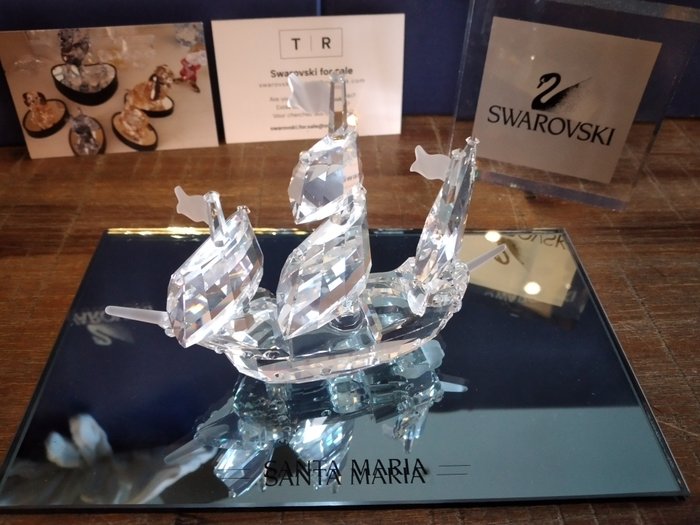 小塑像 - Swarovski - Santa Maria - 162882 - Boxed - 水晶
