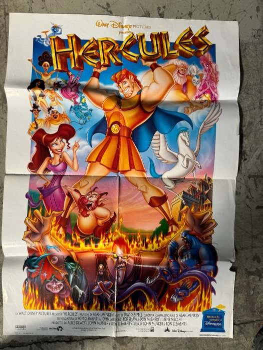 Walt Disney Walt Disney - Hercules - década de 1990