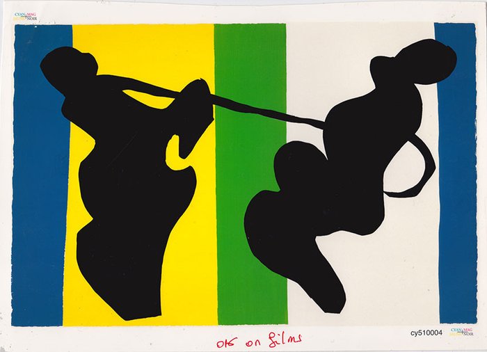 Henri Matisse (1869-1954) - Le Cow-Boy Série Jazz 1946 - Epreuve / Bon A Tirer Matchprint