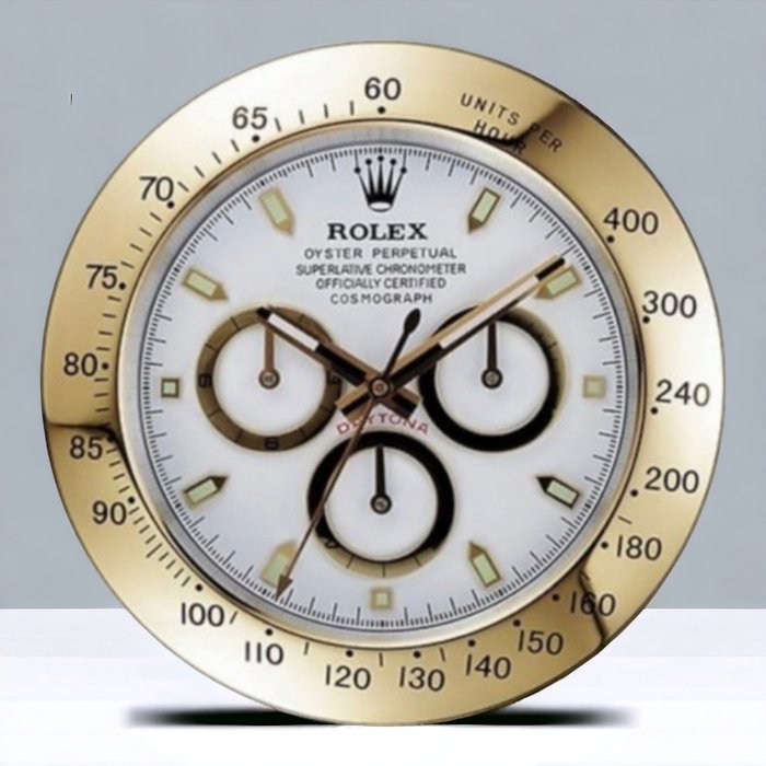 Orologio da parete - Concessionario Rolex Oyster Cosmograph - Acciaio - 2020+