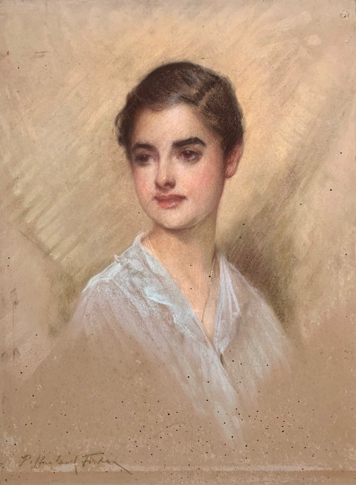 Percy Harland-Fisher (1867-1944) - Senorita Margarita De Lassaleta