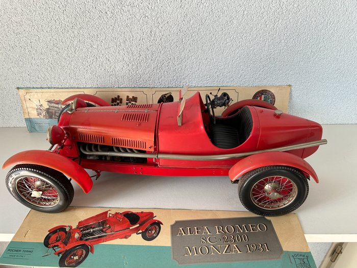 Pocher 1:8 - 1 - Modellbil - Alfa Romeo 8C-2300 Monza 1931