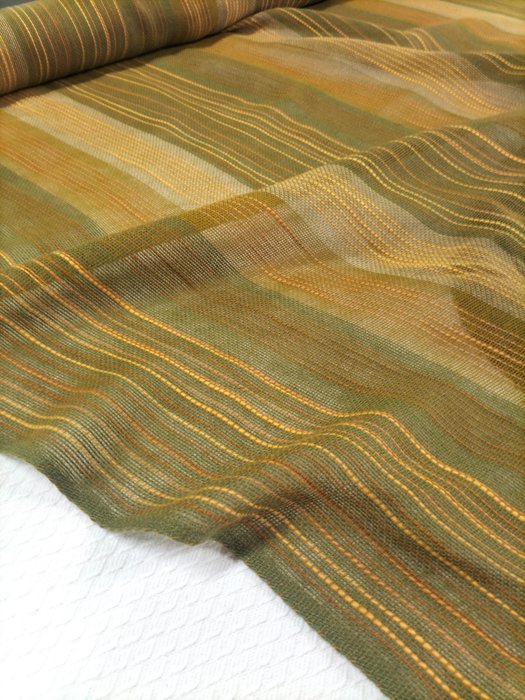 Introvabile cotone vintage anni 80'a trama larga - Textil  - 400 cm - 140 cm