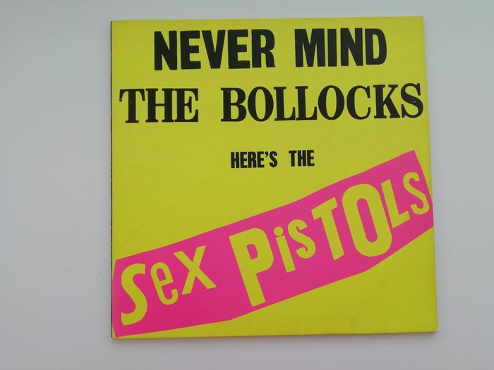 Sex Pistols - "Never Mind The Bollocks"  NL - LP 專輯（單個） - 第一批 模壓雷射唱片 - 1977