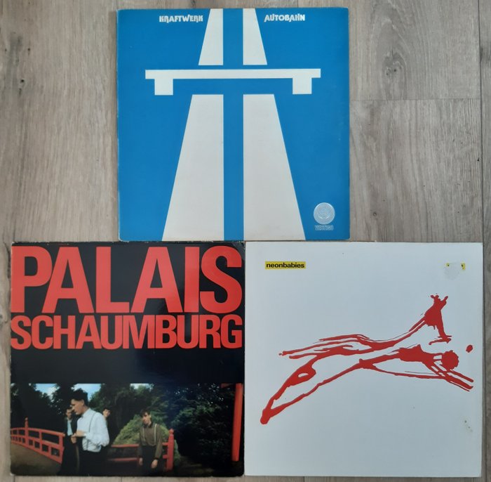 Kraftwerk, Palais Schaumburg, Neonbabies - Autobahn / Palais Schaumburg / 1983 - Múltiples títulos - LP - 1975