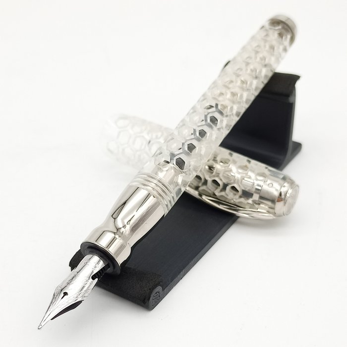 Pineider - La Grande Bellezza - Sugar White Honeycomb - Fountain pen
