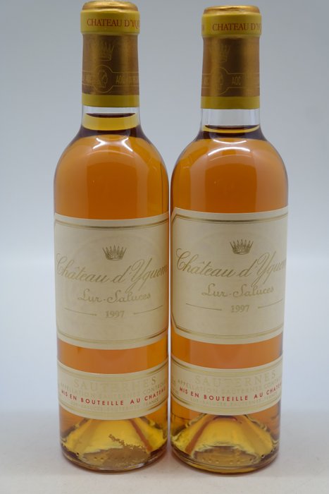 1997 Château d'Yquem - 苏玳 1er Cru Supérieur - 2 Half Bottles (0.375L)