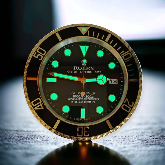 Ρολόι τοίχου - Παραχωρησιούχος Rolex Submariner - Χάλυβας - 2020+