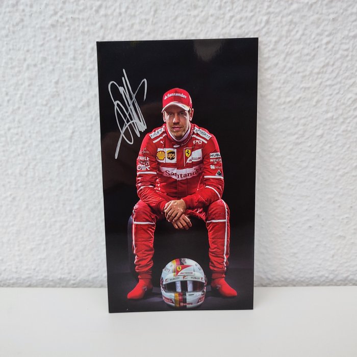 Ferrari - Sebastian Vettel - 2017 - Fancard 