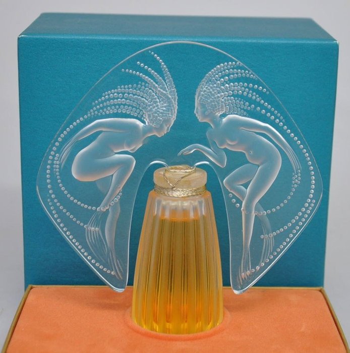 Lalique France - Butelka na perfumy (1) - Kryształ