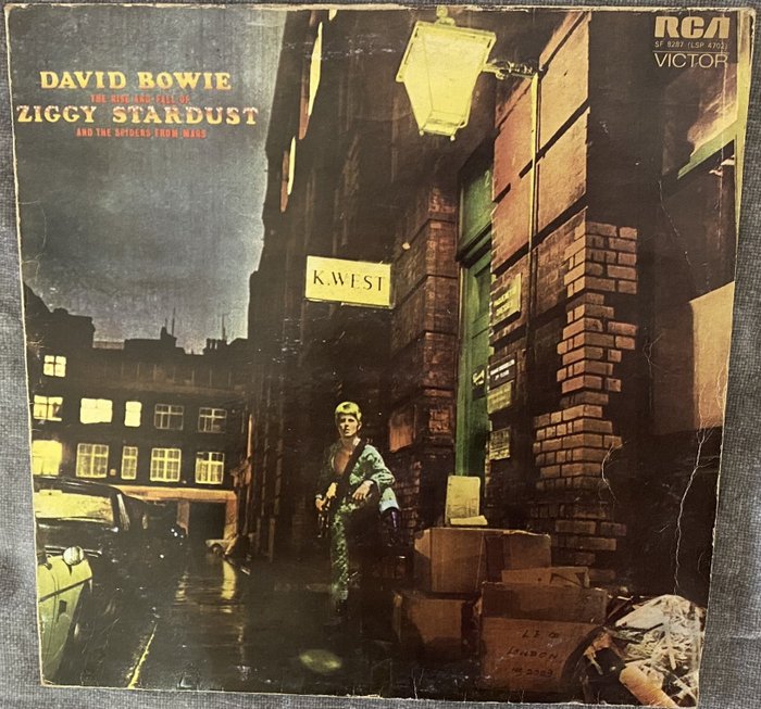 David Bowie - The Rise And Fall Of Ziggy Stardust And The Spiders From Mars - Disque vinyle - Stéréo - 1972
