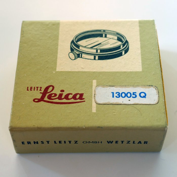 Leica, Leitz Gelbfilter A36 FIGRO 13005Q 鏡頭元件