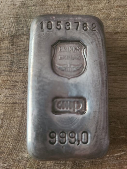 250 gram - Zilver .999 - BRINKS CMP RAFINEUR