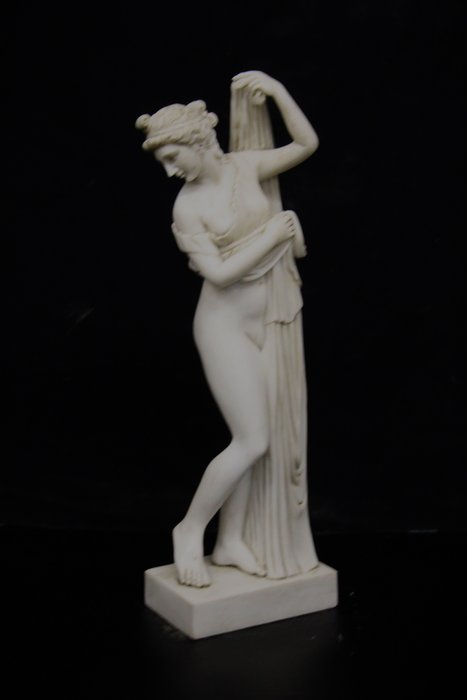 Skulptur, Venere al bagno, Venus Callipyge - 63 cm - Marmor
