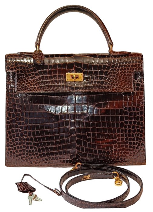 Hermès - Kelly 32 in Alligator 1992 - Handtasche