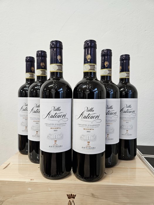 2021 Antinori Villa Antinori - Chianti Classico Riserva - 6 Bottiglie (0,75 L)