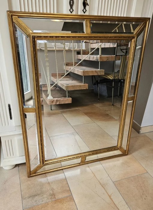 Deknudt - Wall mirror  - Wood and glass