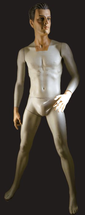 Mannequin - Figura maschile -  (1) -  Mandsfigur - Plast
