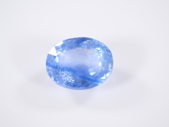 1 pcs No Reserve - Blue Saphir - 1.26 ct