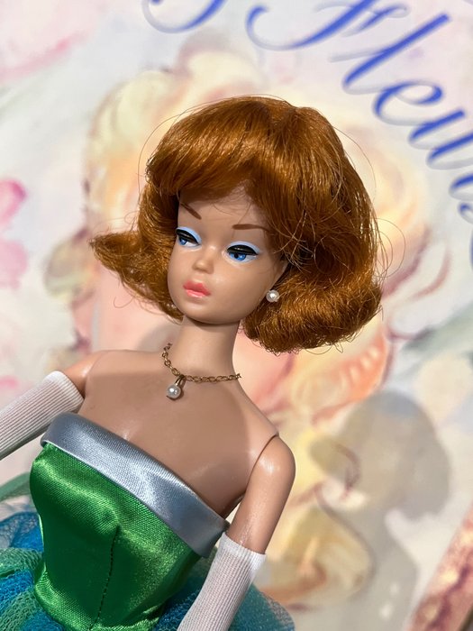Mattel  - 芭比娃娃 Fashion Queen Doll with Senior Prom Dress - 1960-1970