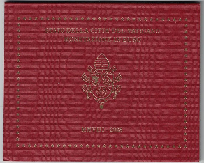 Vatikaani. Year Set (FDC) 2008