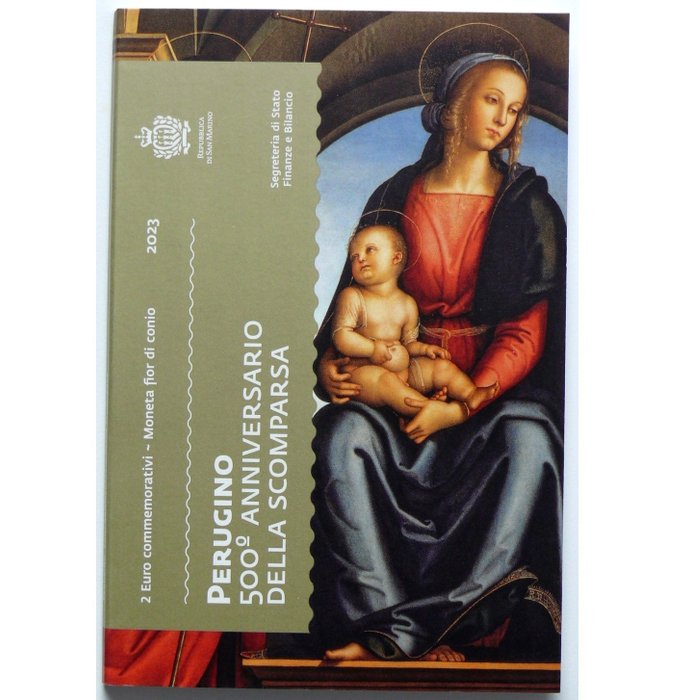 聖馬力諾. 2 Euro 2023 "Perugino"