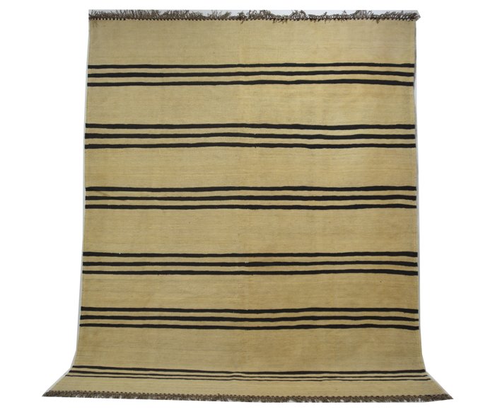 美丽的波斯天然基里姆羊毛，无染色全新 - 地毯 - 243 cm - 197 cm