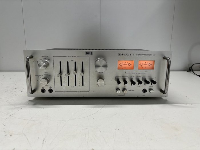 H.H. Scott - A436 Amplificador de áudio