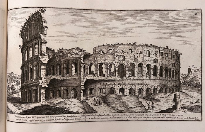 Du Pérac - I vestigi dell'antichità di Roma raccolti et ritratti in perspettiva con ogni diligentia - 1773