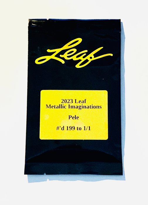 2023 - Leaf - Metallic Imaginations - Pelé - #’d 199 to 1/1 - 1 Pack