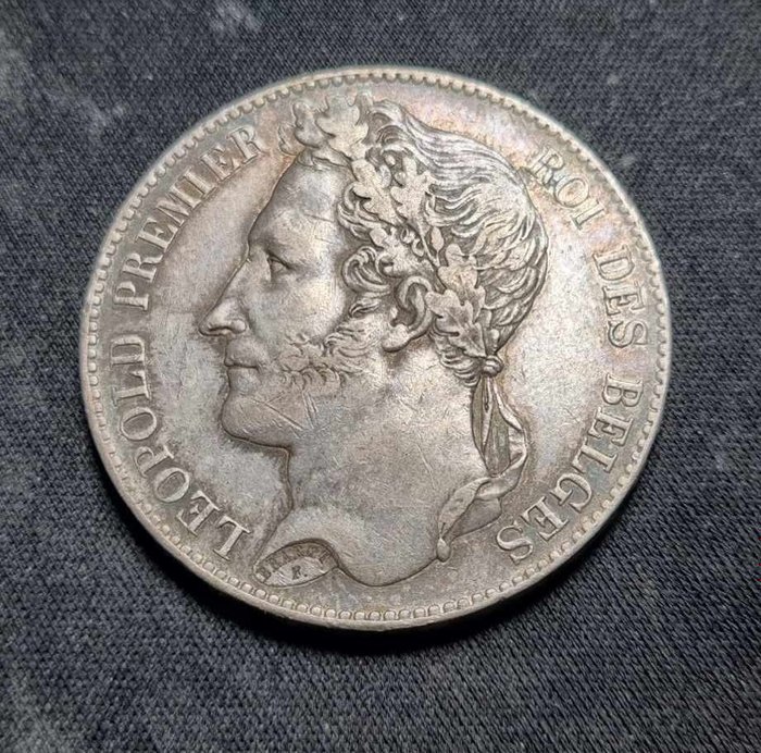 Belgique. Leopold I (1831-1865). 5 Francs 1847, Kwaliteit