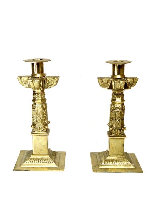 Chandelier - (2) - Bronze (doré)