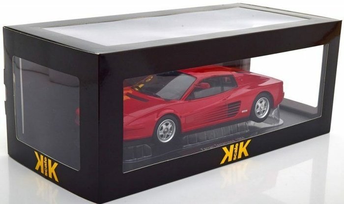 KK Scale 1:18 - 1 - Voiture de sport miniature - Ferrari Testarossa Monospecchio 1984 - KKDC180501