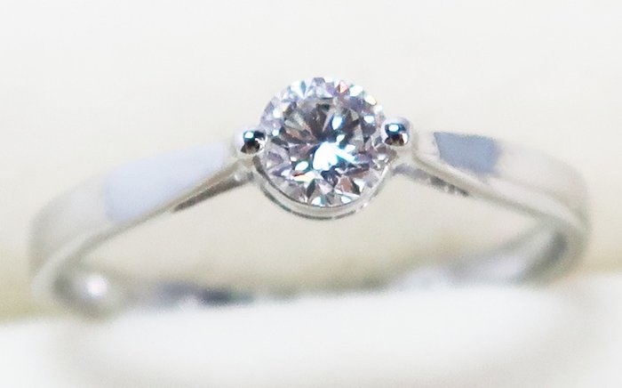 Ring Platina Diamant  (Natuurlijk) 