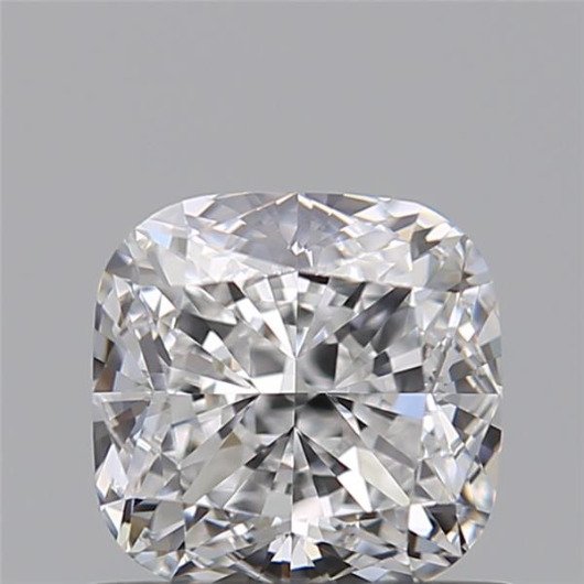 1 pcs Diamant - 0.50 ct - Coussin - F - VVS1