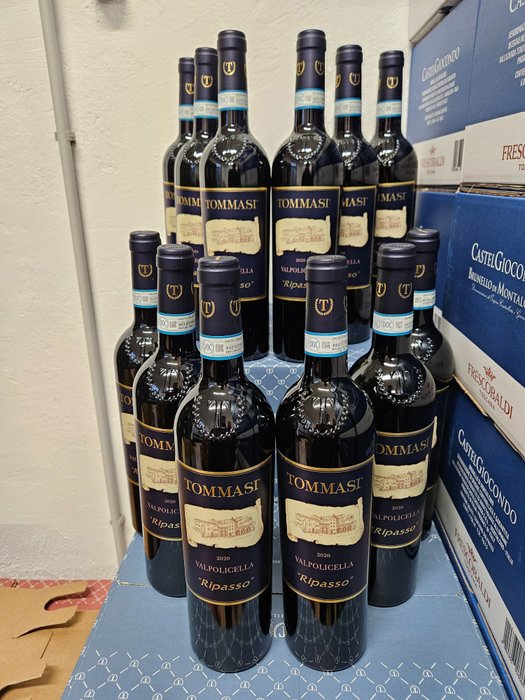 2020 Tommasi, Ripasso della Valpolicella - 威尼托 - 12 Bottles (0.75L)