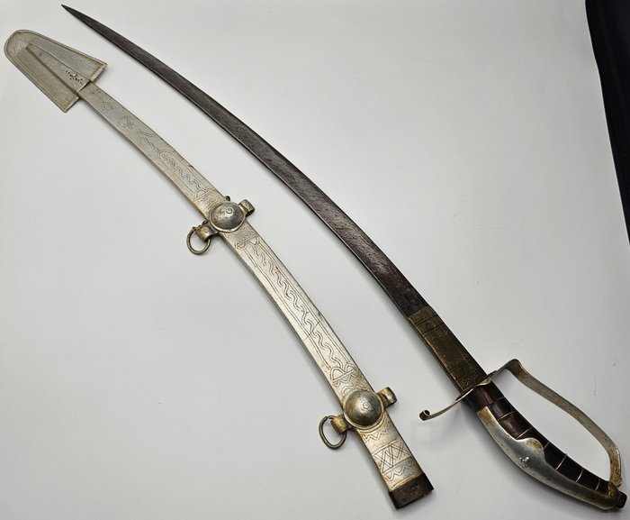 軍刀、劍、seyf、nimcha - Tuareg - 馬里