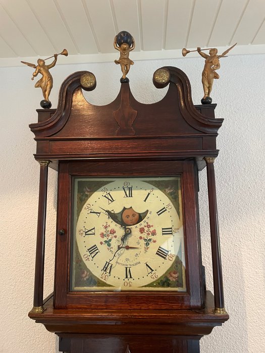 Kaappikello (isoisän kello) - Pattison, Halifax - Puu - c. 1783 - noin 1800