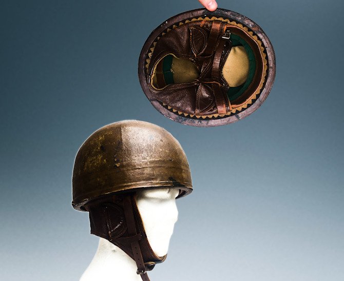 比利时 - 比利时宪兵 - 军用头盔 - A.B.L. ：比利时二战后头盔，宪兵型 - 1951