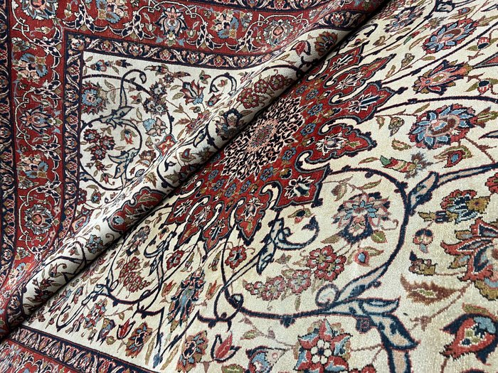 精美古董伊斯法罕 - 地毯 - 310 cm - 210 cm