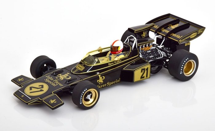 MCG 1:18 - Αγωνιστικό αυτοκίνητο μοντελισμού - Lotus 72D #21 John Player Special - F1 Ισπανία