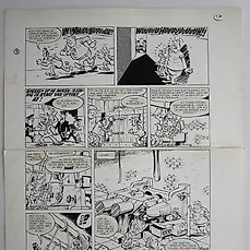 Attanasio, Dino - 1 Original page - Johnny Goodbye - (années 1970) Comic Art