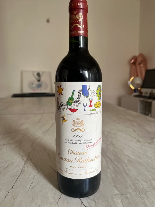 1997 Château Mouton Rothschild - Pauillac 1er Grand Cru Classé - 1 Flaska (0,75 l)